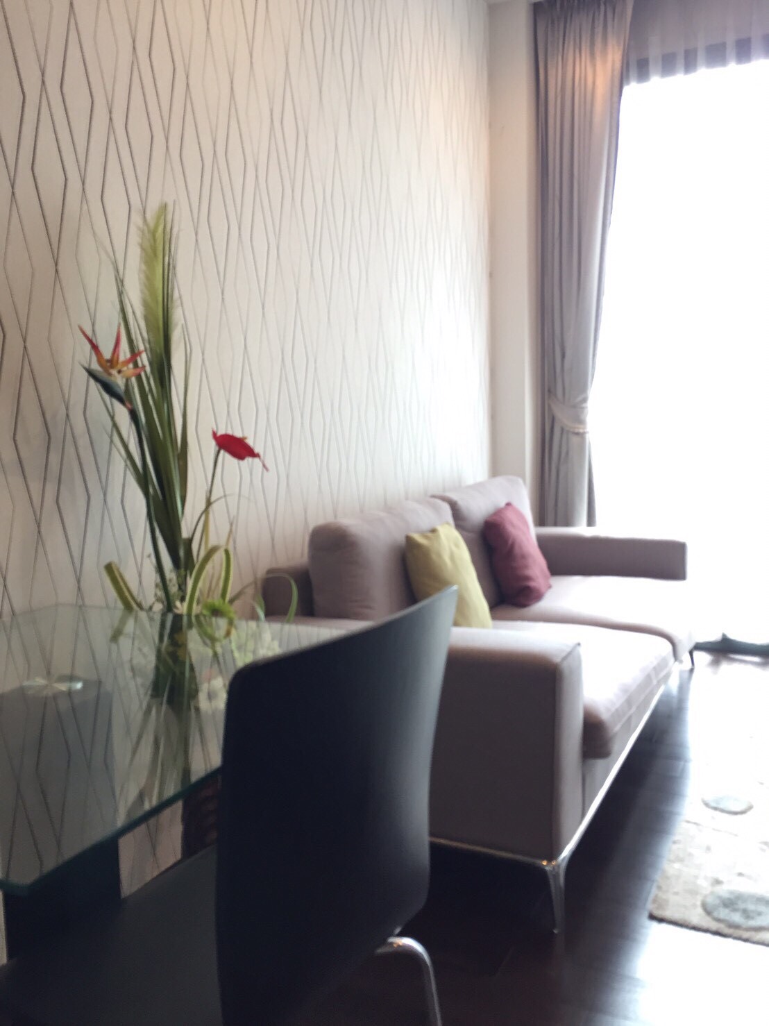 ให้เช่าคอนโด Keyne (คีน บาย แสนสิริ) พร้อมเฟอร์นิเจอร์ + วิวเมือง