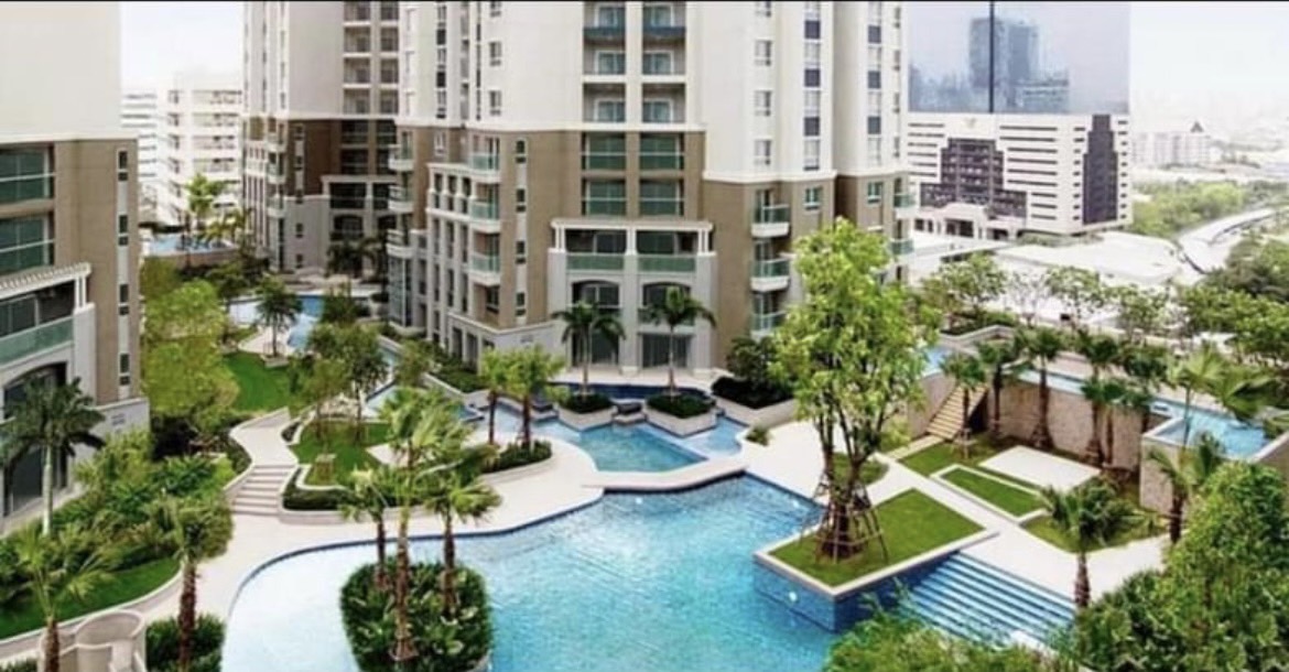 ให้เช่าคอนโด เบ็ล แกรนด์ พระราม 9 Belle Grand Rama 9 (Belle Avenue) ขนาด 1 ห้องนอน 1 ห้องน้ำ ชั้น 22 ตึก D2