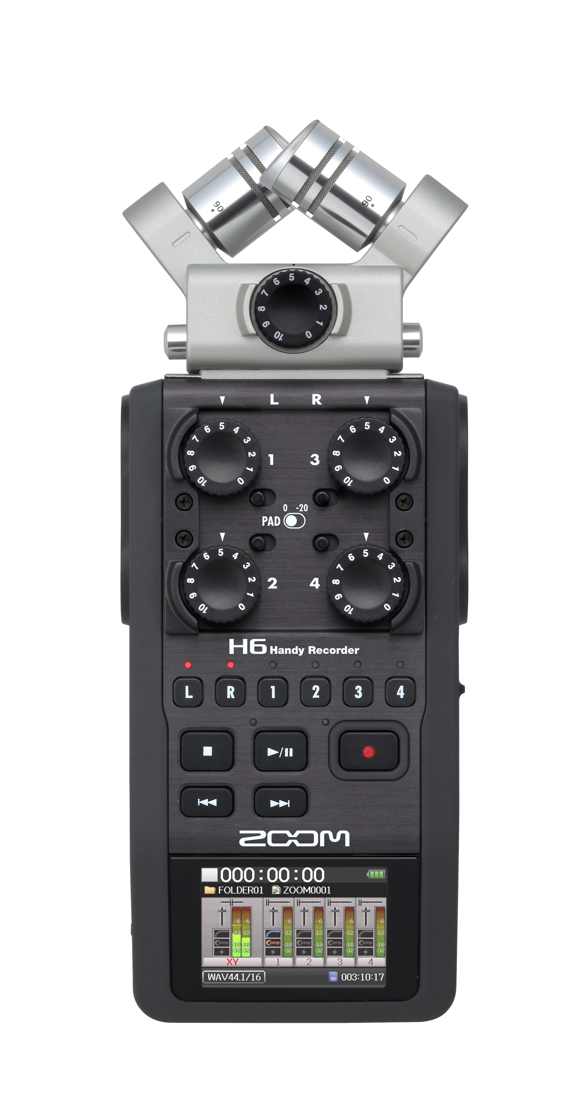 Zoom H6 Audio Recorder Mobile
