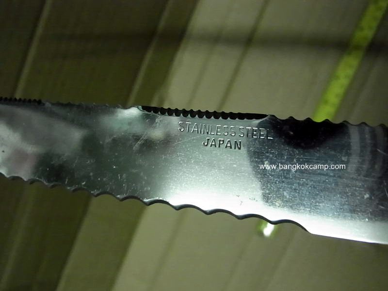 มีดญี่ปุ่นอเนกประสงค์ ใบมีด7.5นิ้ว STAINLESS STEEL Made in Japan ของใหม่เก่าเก็บ