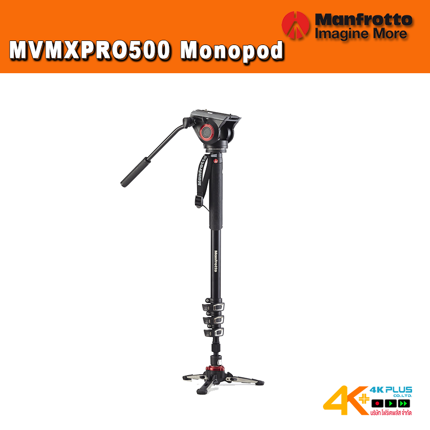 Manfrotto MVMXPRO500 Aluminum Video Monopod แทนรุ่น MVM500A