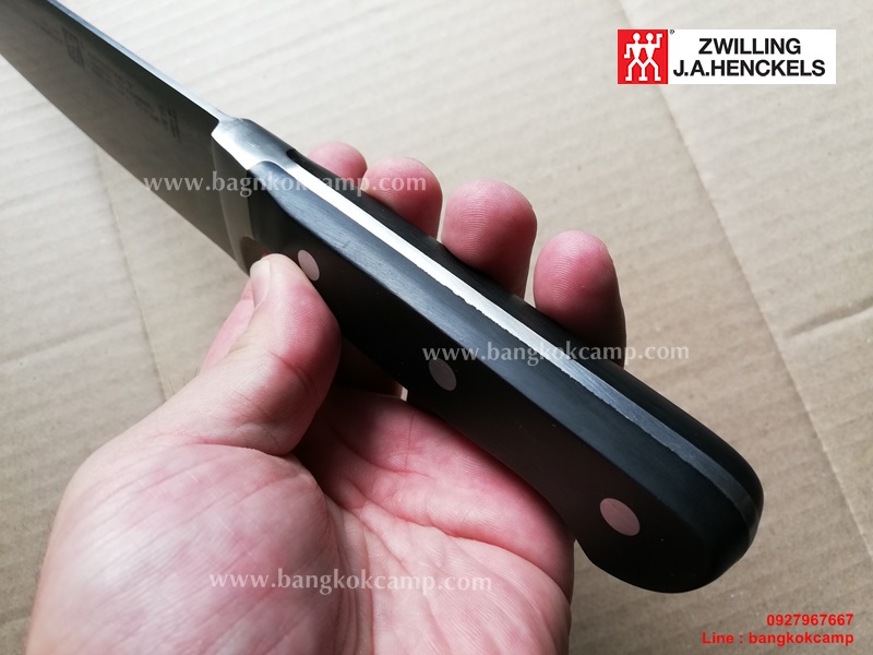 มีดตุ๊กตาคู่ ใบมีด9นิ้ว Zwilling J.A. Henckels Made in Germany (มีดมีตำหนิ ขายถูก) ของใหม่ ของแท้ (2)
