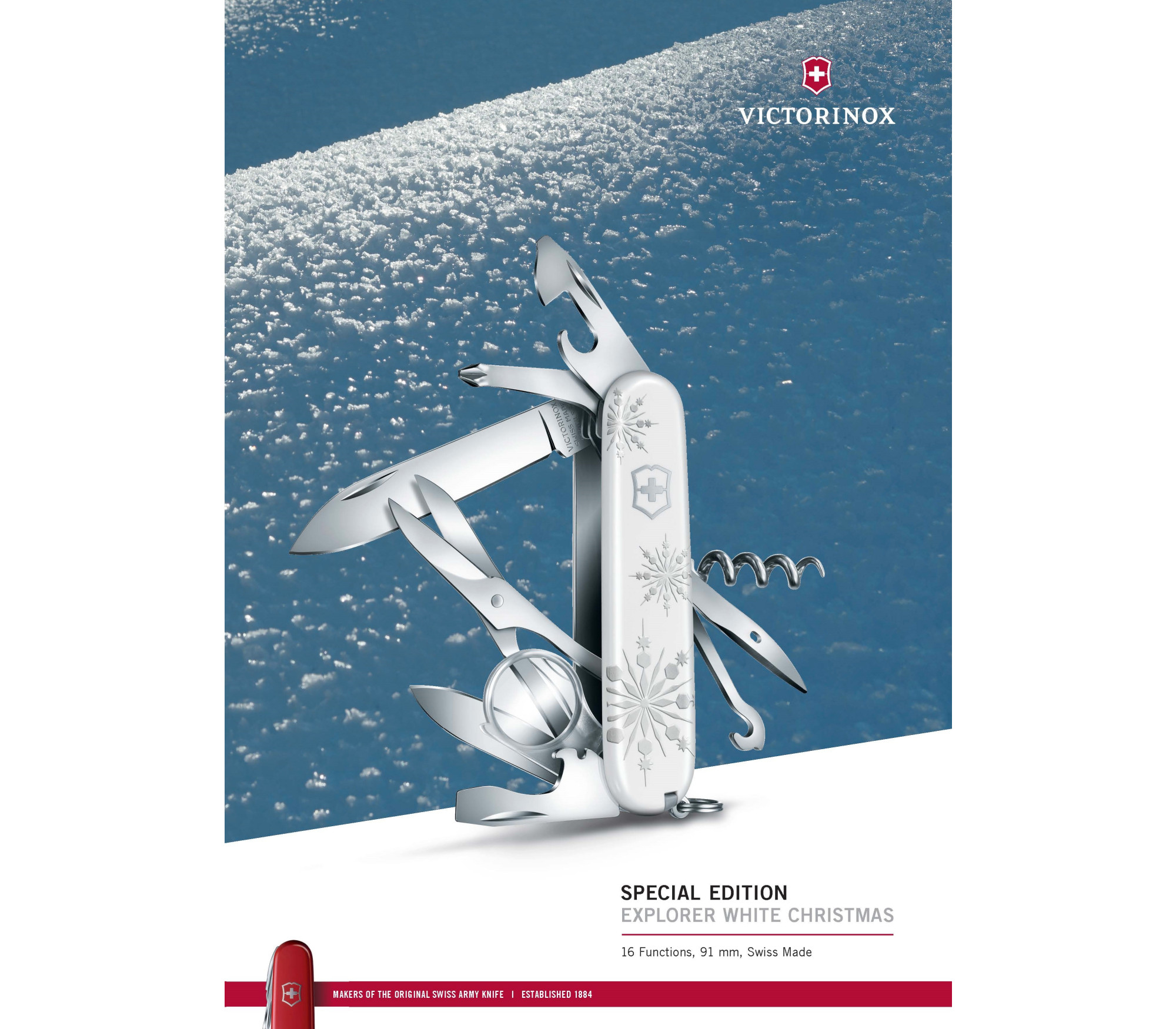 VICTORINOX Explorer White Christmas Special Edition 2017