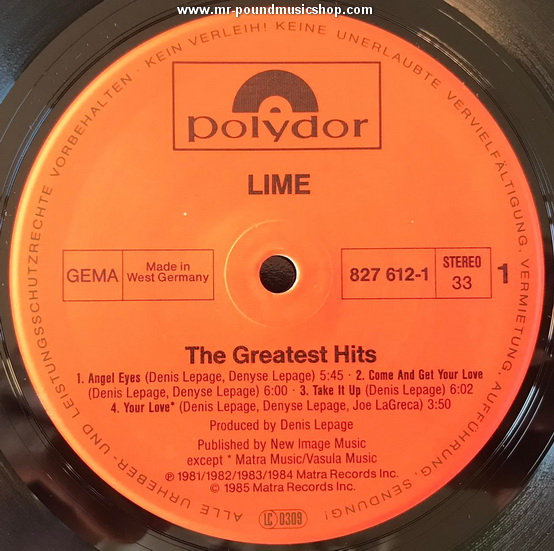 Lime - The Greatest Hits