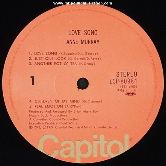 Anne Murray - Love Song