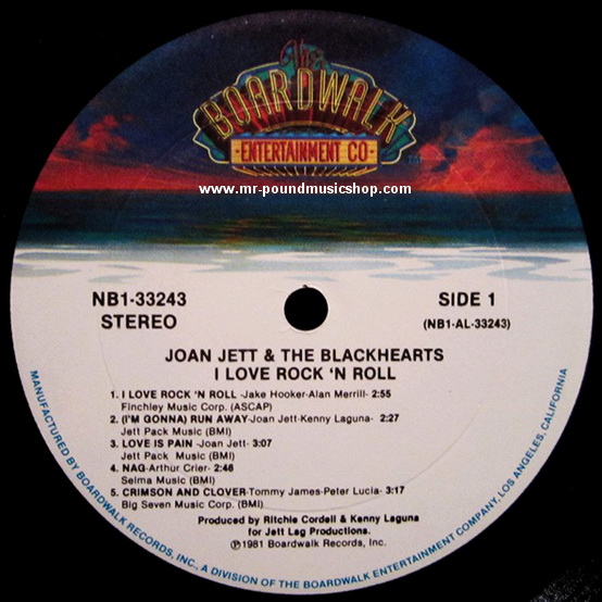 Joan Jett & The Blackhearts - I Love Rock 'N Roll