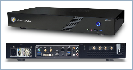 Wirecast Gear Live streaming production hardware