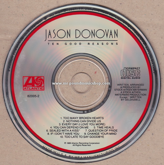 Jason Donovan - Ten Good Reasons