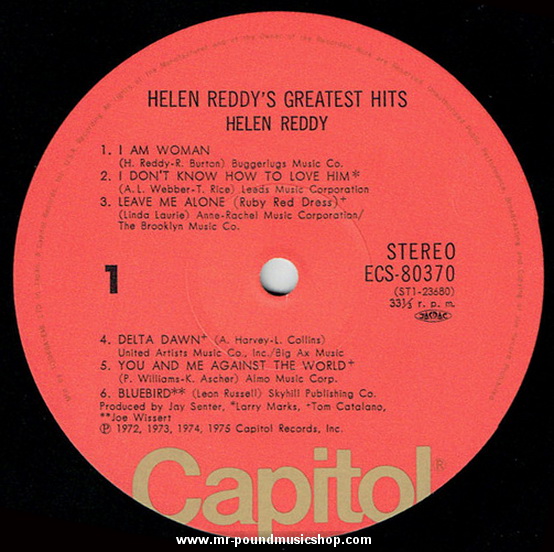 Helen Reddy - Helen Reddy's Greatest Hits
