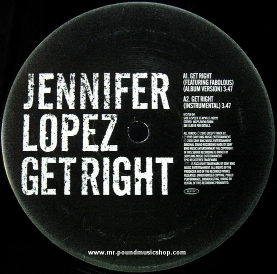 Jennifer Lopez - Get Right / Feelin So Good