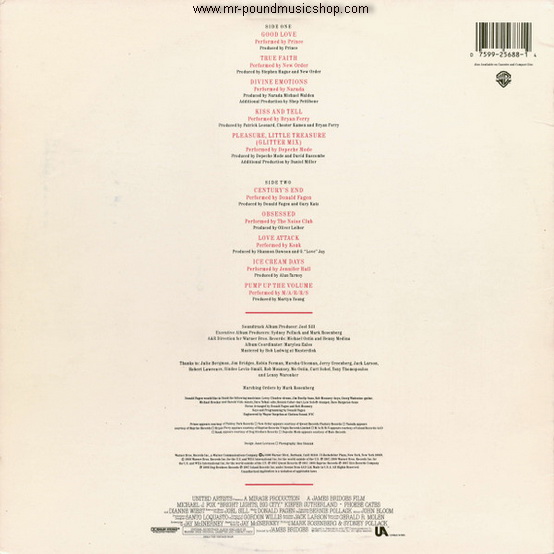 Various Artists - Bright Lights, Big City (Original Motion Picture Soundtrack)