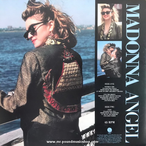 Madonna - Material Girl, Angel And Into The Groove