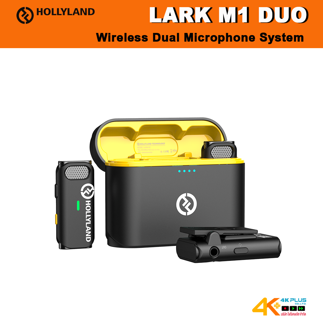 HollyLand Lark M1 Duo (Black) Wireless Microphone