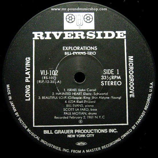 Bill Evans Trio - Explorations