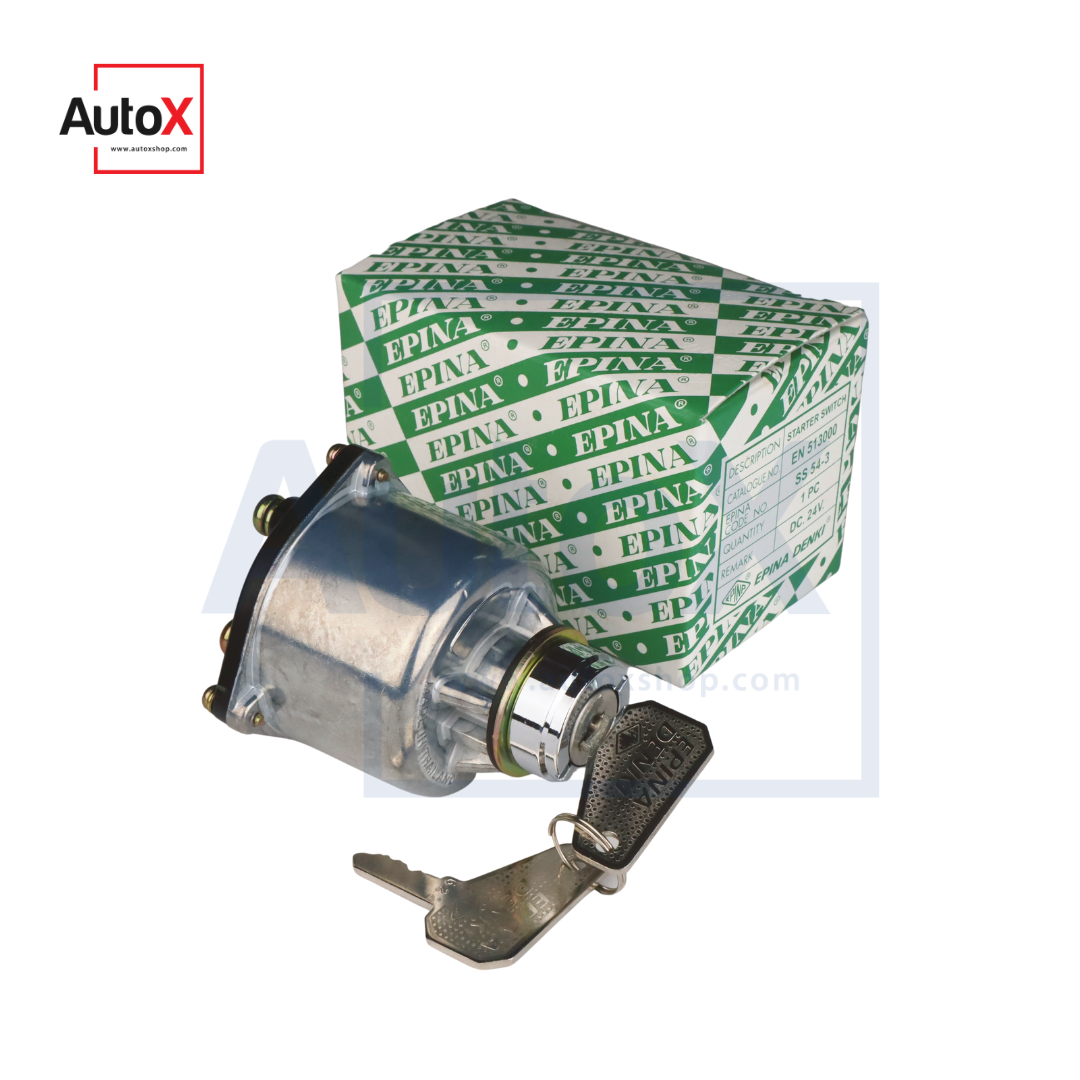 สวิตซ์กุญแจสตาร์ท ISUZU ตัวใหญ่ 6ขั้ว EN513000 ยี่ห้อEPINA