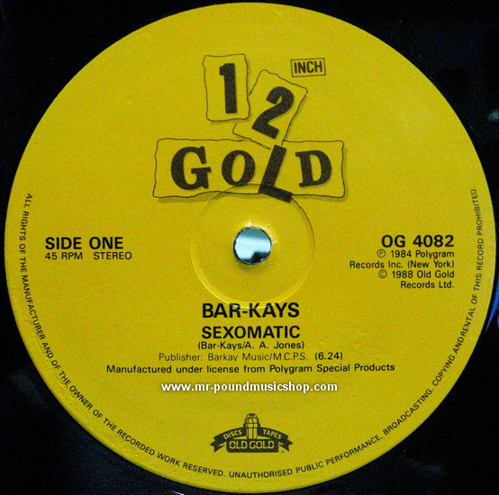 Bar-Kays - Sexomatic / Shake Your Rump To The Funk