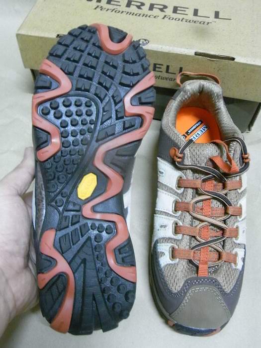 รองเท้า Merrell ใหม่ แท้ (รหัส M01-น้ำตาล) Size36-38eur เหมาะกับกิจกรรมOutdoor, ขี่จักรยาน, ยิงปืน, ใส่เที่ยว, ใส่ลุยๆ Made in Vietnam