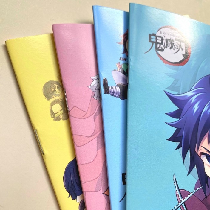 สมุดโน๊ตลายดาบพิฆาตอสูร สมุดนักเรียนปกอ่อน NOTE BOOK สมุดจด พกพาสะดวก