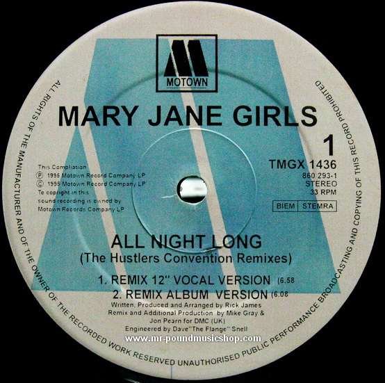 Mary Jane Girls - All Night Long (The Hustlers Convention Remixes)