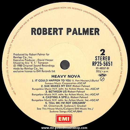 Robert Palmer - Heavy Nova