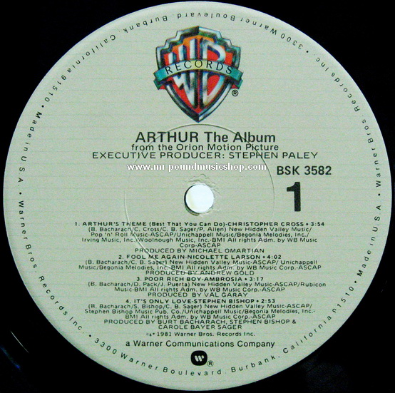 Burt Bacharach - Arthur - The Album