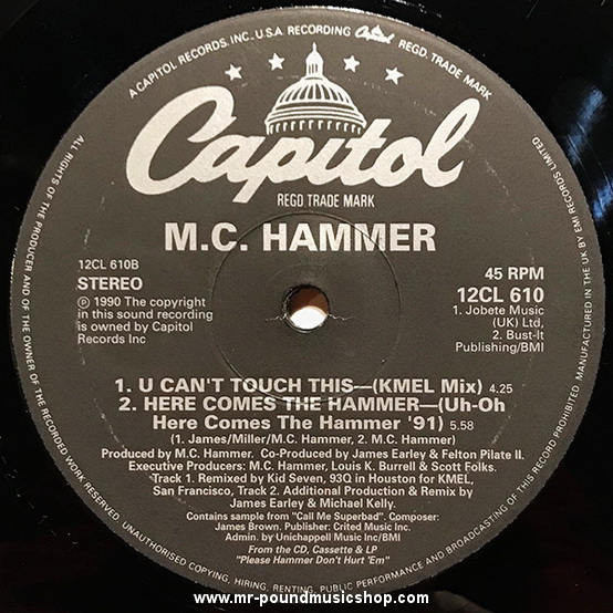 MC Hammer - Here Comes The Hammer