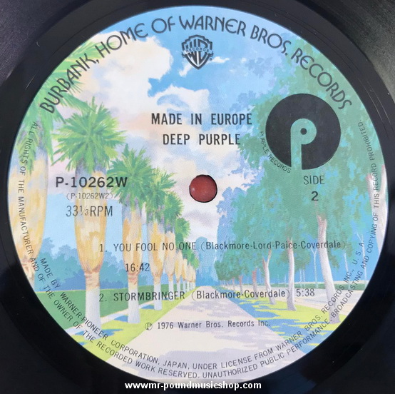 Deep Purple - Made in Europe
