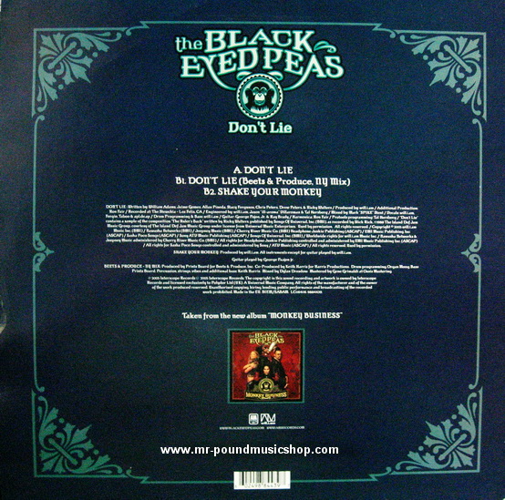 The Black Eyed Peas - Don't Lie