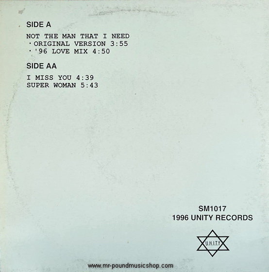 Sonya - Not The Man That I Need