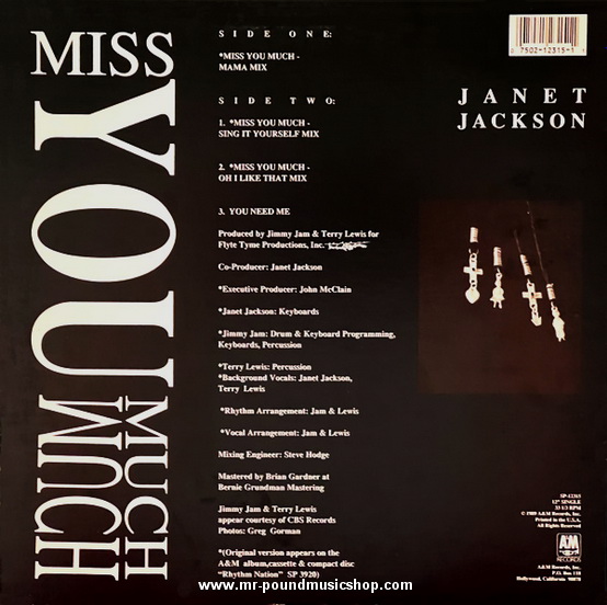 Janet Jackson - Miss You Much