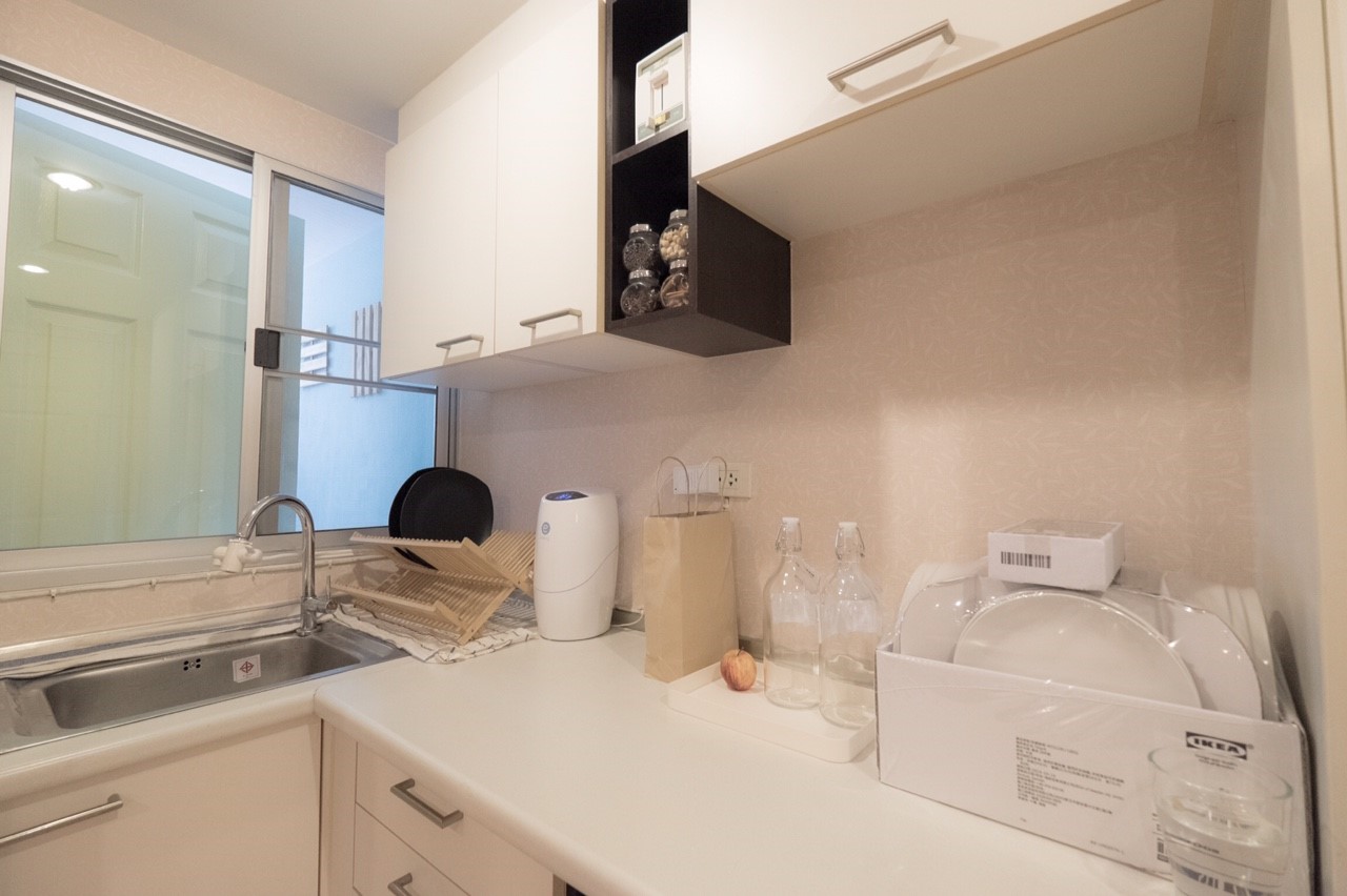 ขายคอนโด Parkview ( พาร์ควิว – วิภาวดี ) 1 ห้องนอน ราคา 1.95 ล้าน ห้องมุม พื้นที่ 33.5 ตร.ม ทิศเหนือ ตึก C4 ชั้น 2 พร้อมเฟอร์นิเจอร์ บิ้วอินท์