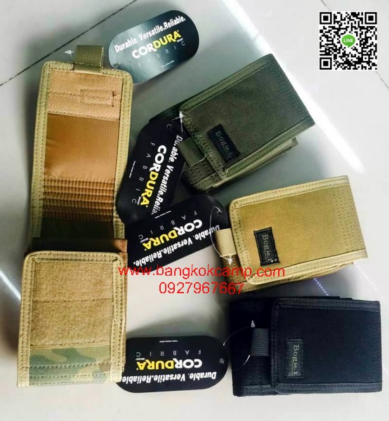 ซองโทรศัพท์(มือถือ) ใส่ได้2เครื่อง ยี่ห้อBogie.1 ของแท้ ผ้าCORDURA มี4สี