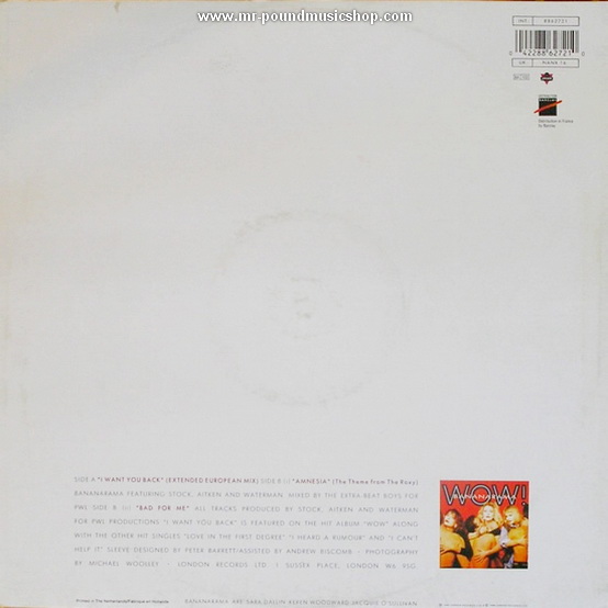 Bananarama - I Want You Back