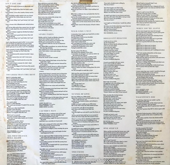 Bruce Springsteen - Tunnel Of Love