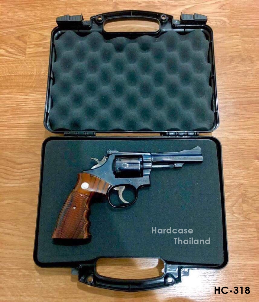 กล่องใส่ปืนสั้น HARZ รุ่น HC-318 with Pre-Cut Foam