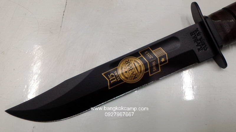 มีด kabar รุ่น ฉลองครบรอบ 115ปี ด้ามหนังอัด