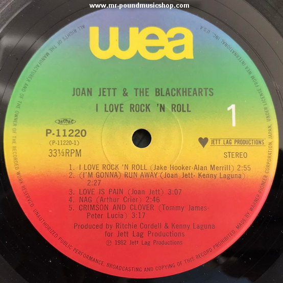 Joan Jett & The Blackhearts - I Love Rock 'N Roll