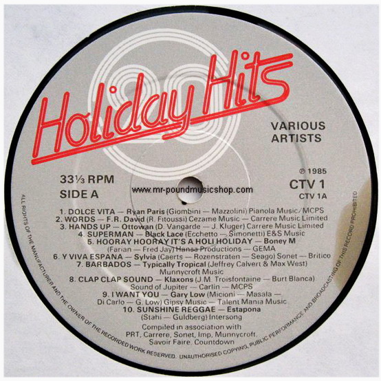 Various Artists - 20 Holiday Hits