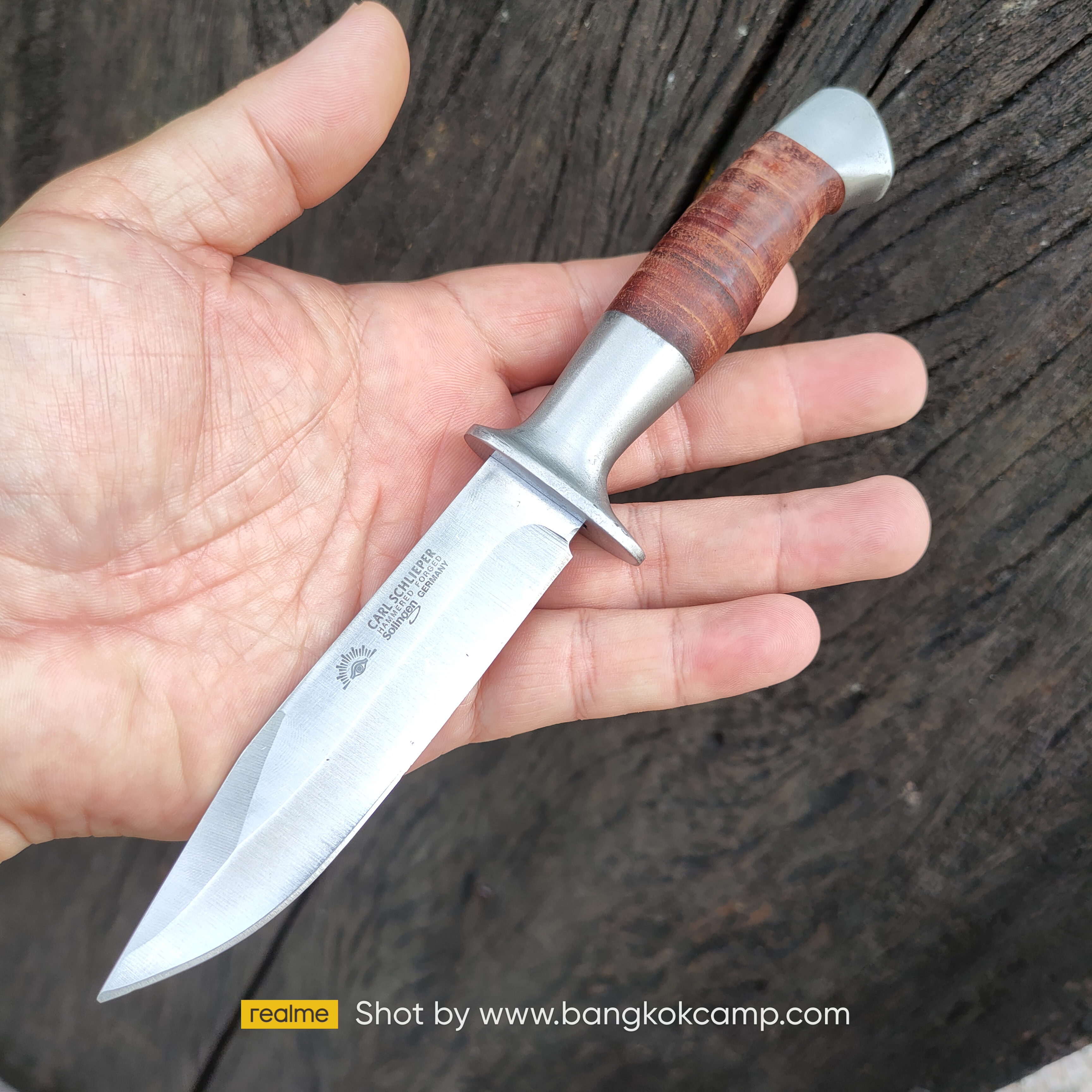 มีดตราตา เยอรมัน CARL SCHLIPPER SOLINGEN GERMANY เก่าเก็บ (2)