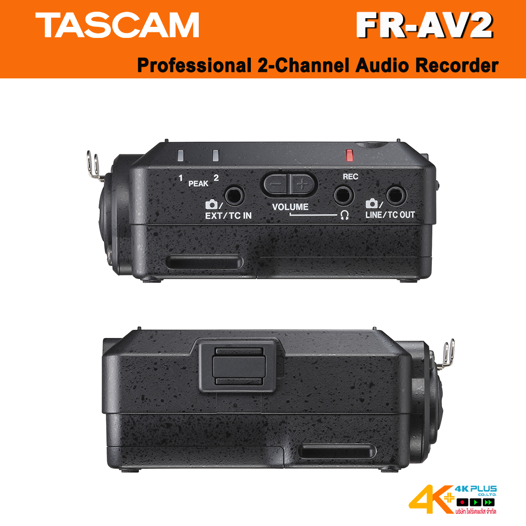 TASCAM FR-AV2 Professional 2-Channel Audio Recorder