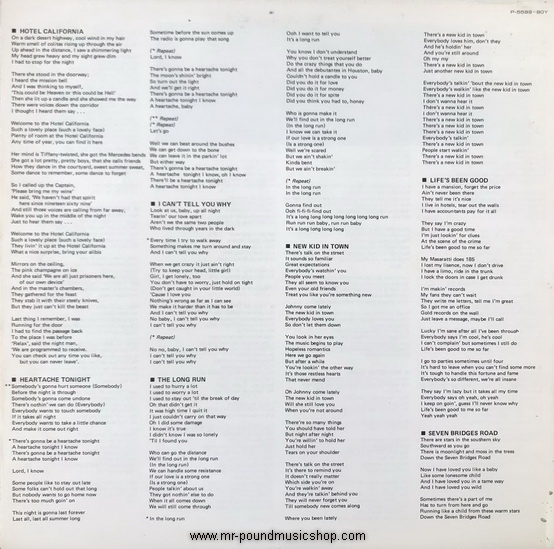 Eagles - Eagles Live