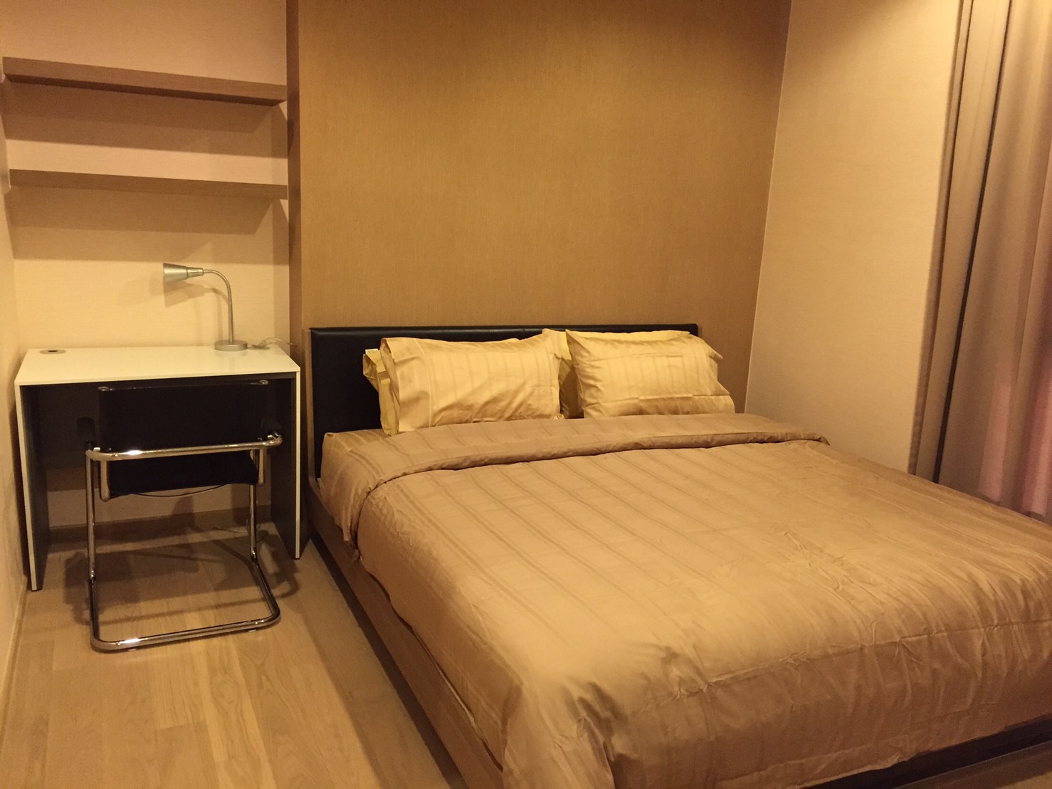 ให้เช่าคอนโด HQ Thonglor (เอชคิว ทองหล่อ) 1 ห้องนอน 1 ห้องน้ำ ขนาด 51 ตรม ชั้น 14