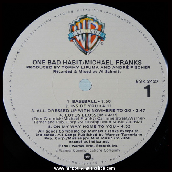 Michael Franks - One Bad Habit