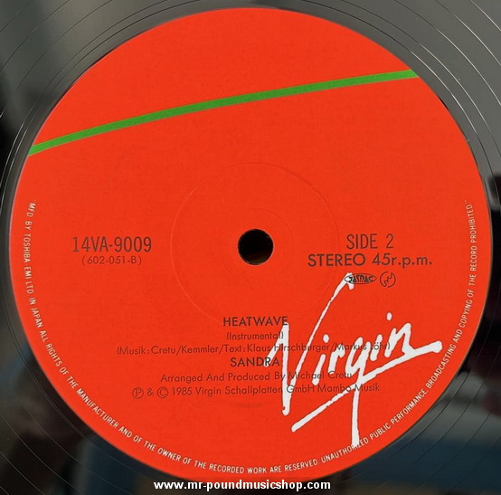 Sandra - In The Heat Of The Night