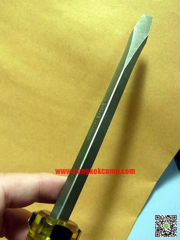 ไขควง อเมริกา GREAT NECK ขนาด6นิ้ว ก้านเหลียม Made in USA. ใหม่เก่าเก็บ