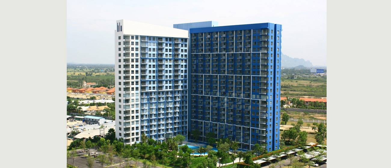 ขายคอนโด Blu Cha Am Hua Hin บ ลู ชะอำ หัวหิน 1 ห้องนอน 1 ห้องน้ำ ขนาด 30.5 ตร.ม. ชั้น 20 วิว ทะเล