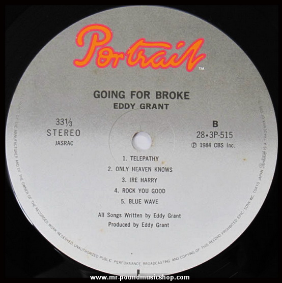 Eddy Grant - Going For Broke