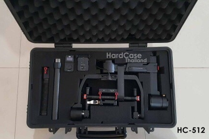 กระเป๋ากล้อง Hardcase ล้อลาก HARZ รุ่น HC-512 สีดำ ไส้โฟมลูกเต๋า