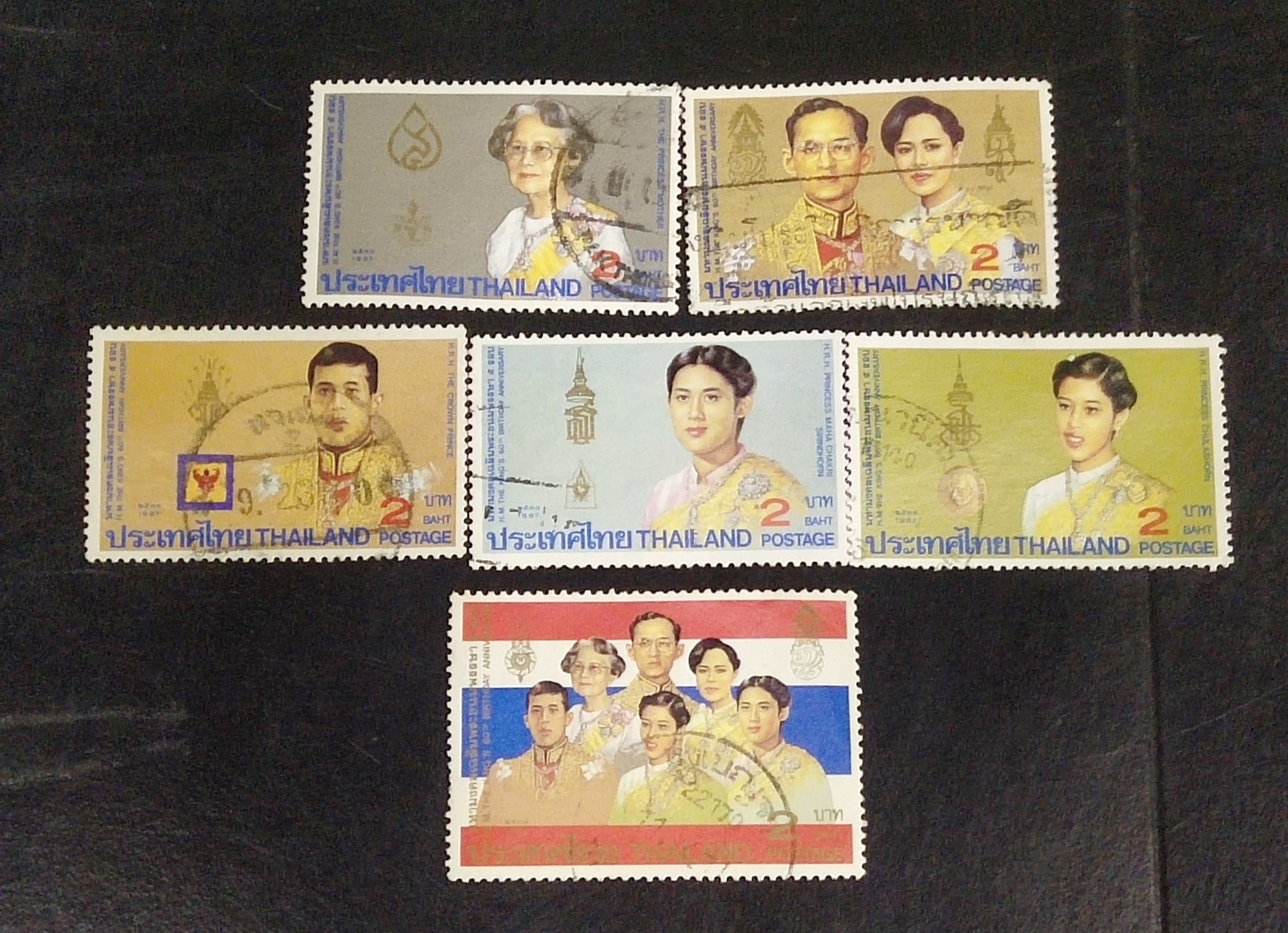 แสตมป์ใช้แล้ว เหมารวม A48