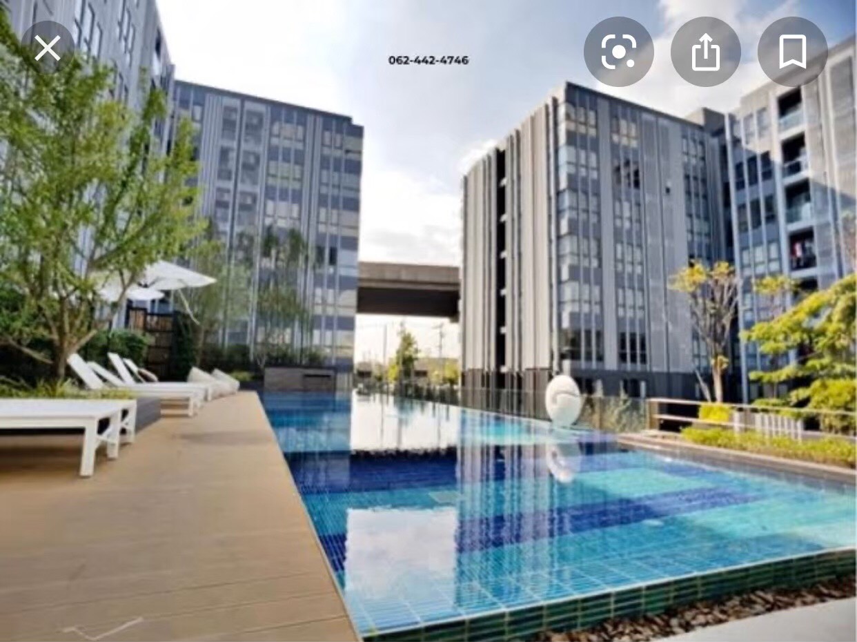 ให้เช่าคอนโด Moniiq Sukhumvit 64 (โมนีค สุขุมวิท 64) 1 ห้องนอน 1 ห้องน้ำ ขนาด 28 ตรม. #123/197 (ไม่มีอ่าง)